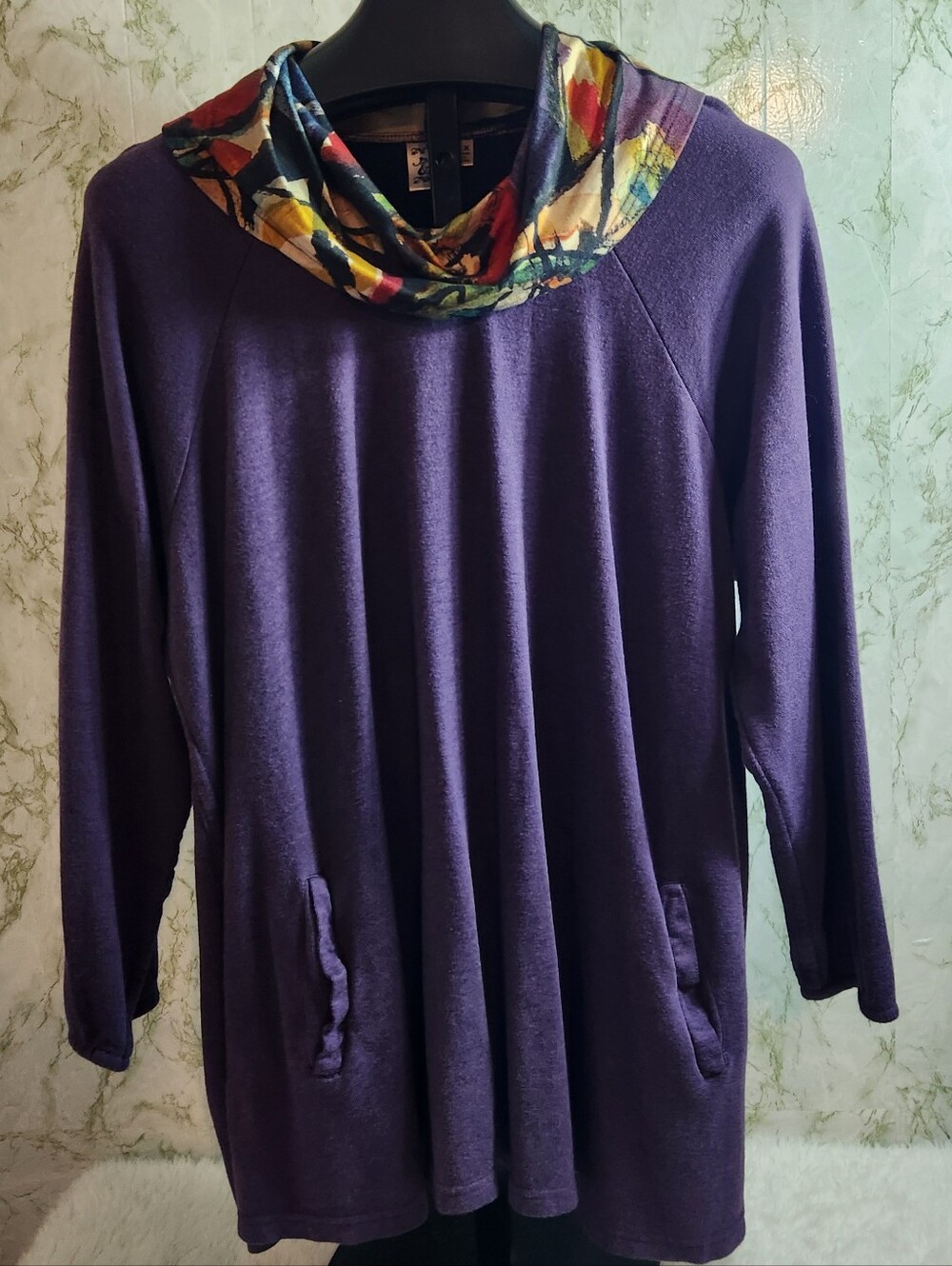 Parsley & Sage Stunning Purple Top